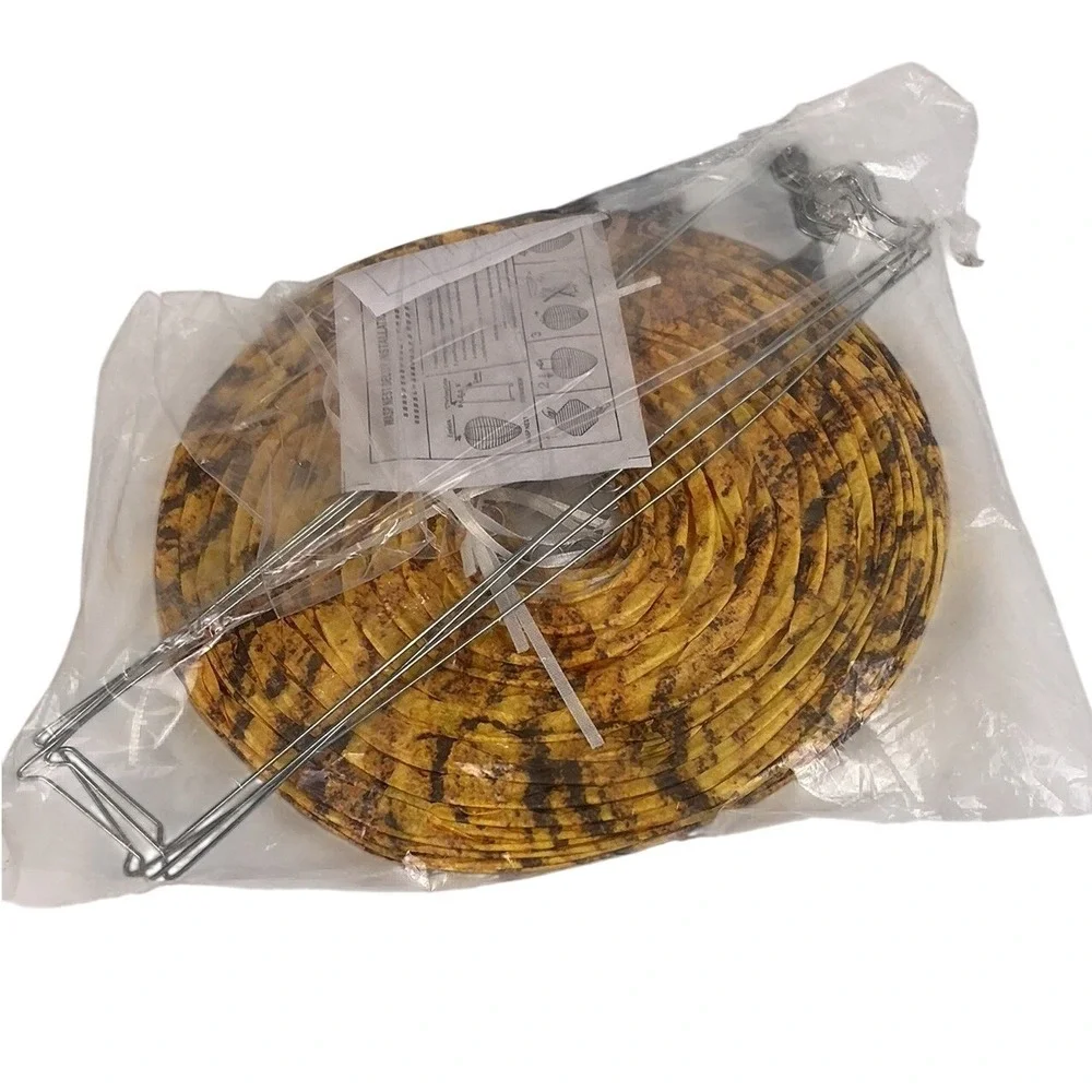 Faux Wasp Nest Hanging Outdoor Visual Decoy Paper Nest